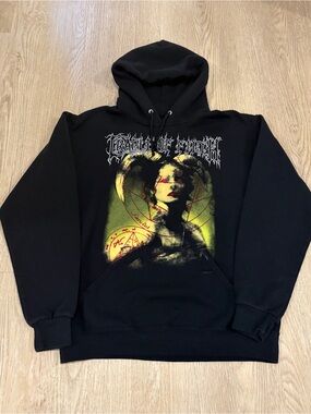 Cradle of Filth Devil To The Metal Two Sided Graphic Black Hoodie